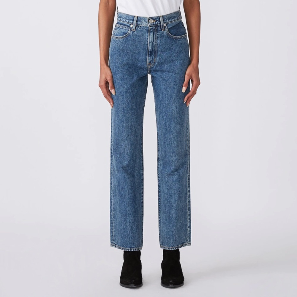 SLVRLAKE London High Rise Straight Leg jeans Size 28